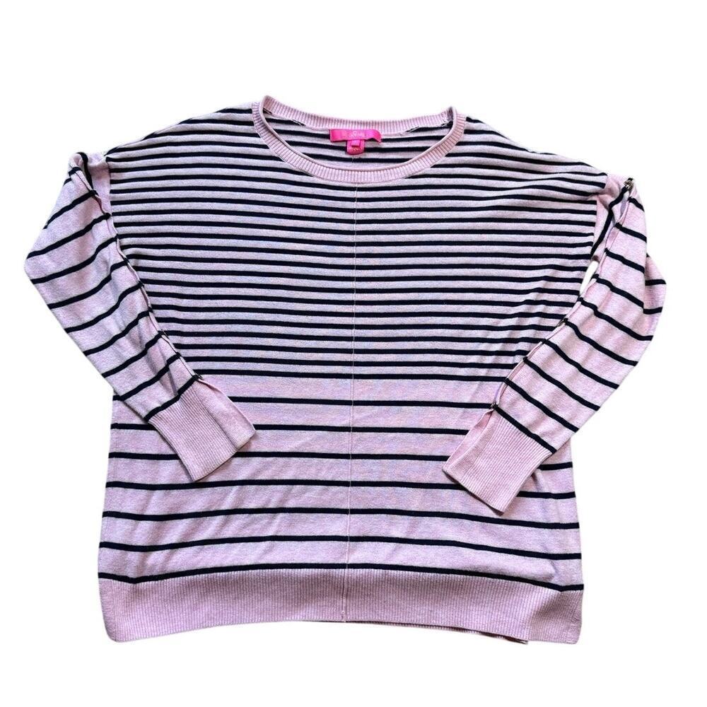 Lilly Pulitzer long sleeve, Pink & blue striped Sweater,  size small